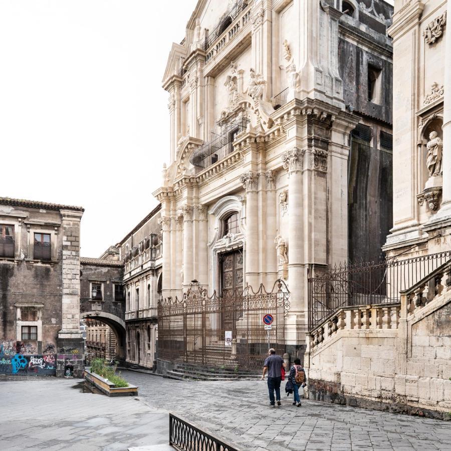 Benedettini Charming House Villa Catania Exteriör bild